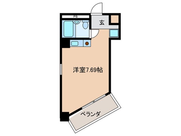 アロスビルの物件間取画像